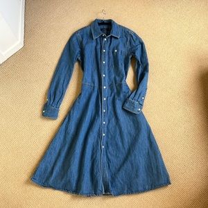 Polo Ralph Lauren denim shirt dress size US4